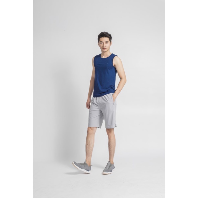 Áo ba lỗ nam KWIN tanktop tập gym thể thao phom dáng Slim Fit khỏe khoắn nam tính KTT004S9