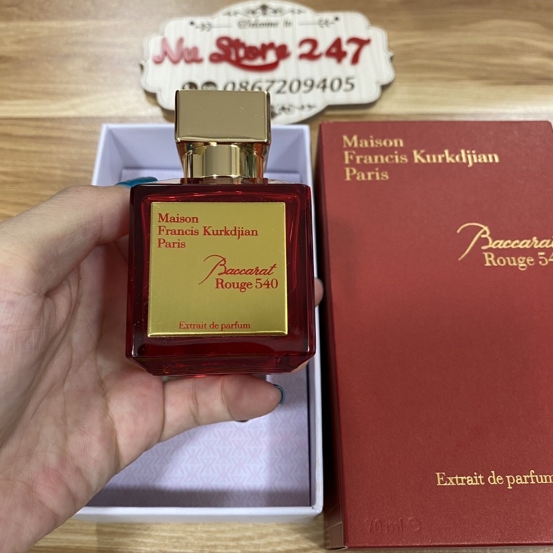 Nước Hoa 200ml  MFK Baccarat Rouge 540 Extrait Fullseal
