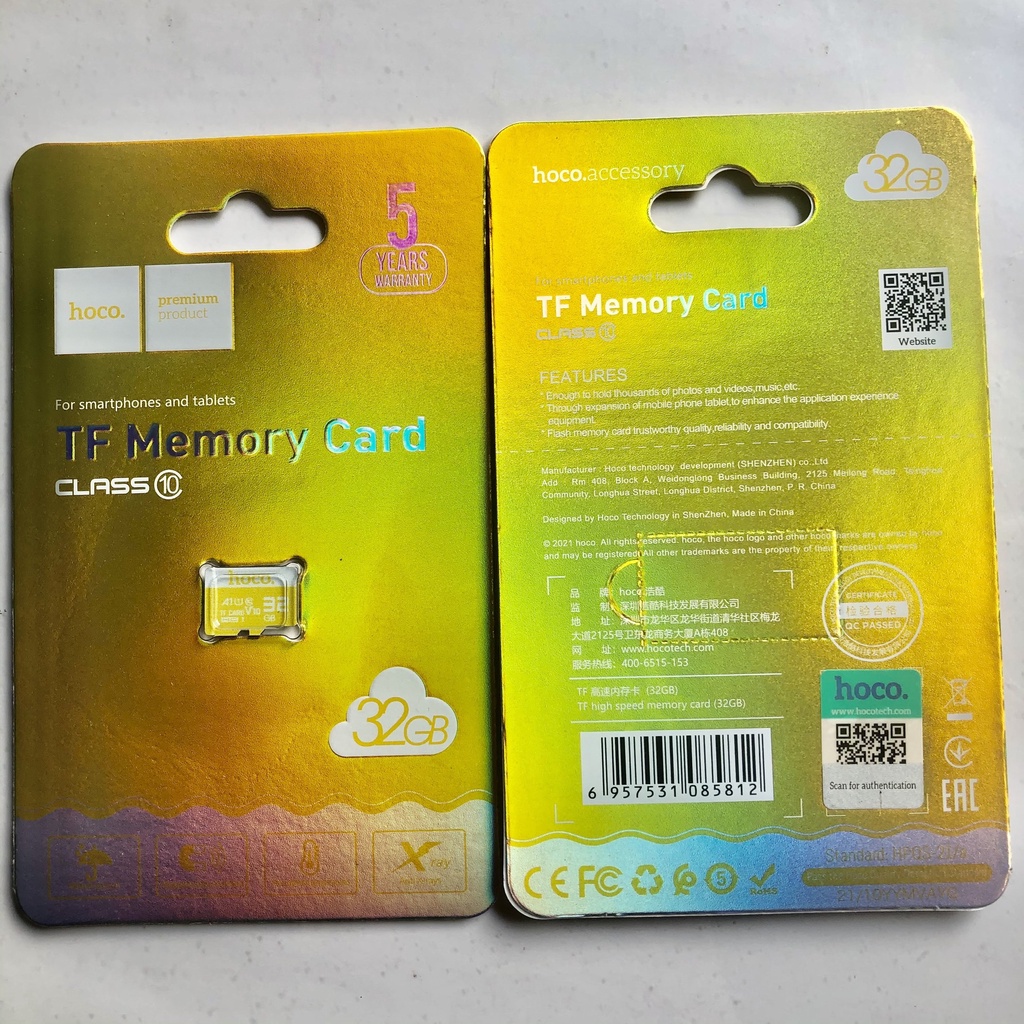 Thẻ Nhớ Cho Điện Thoại, Máy Tính Bảng 4GB, 8GB, 16GB, 32GB, 64GB,... Hoco Class 10, Class 6 [CHÍNH HÃNG] | BigBuy360 - bigbuy360.vn