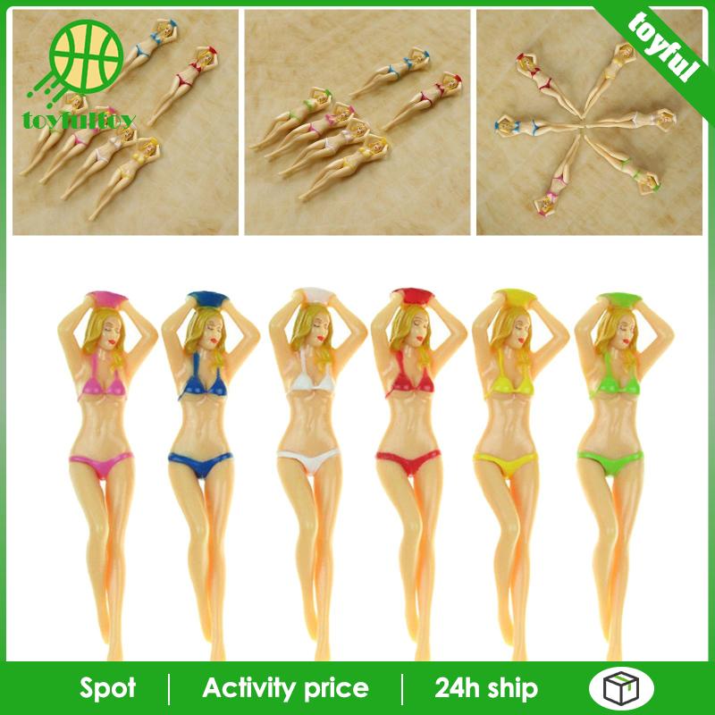 Set 6 Tees Golf Vui Nhộn Chất Lượng Cao Cho Nữ