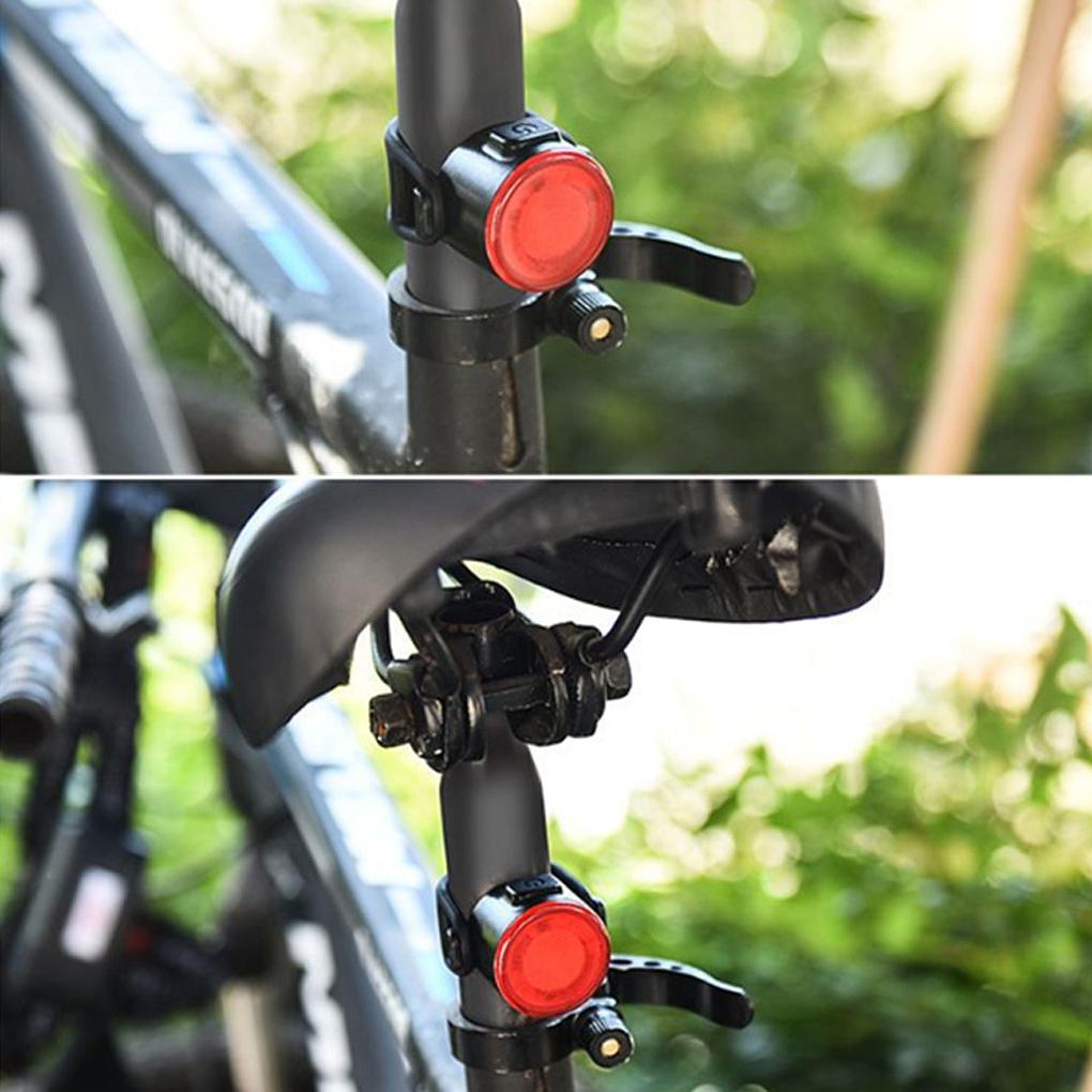 Đèn LED Đuôi Xe Đạp Màu Trắng Di Động Tùy Chỉnh Chống Thấm Nước Tiện Dụng