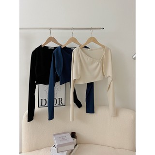 Set cardigan tăm áo kiểu