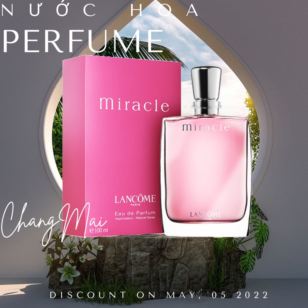 🐷 Nước hoa chính hãng Lancome Miracle Test 5ml/10ml/20ml #heobu