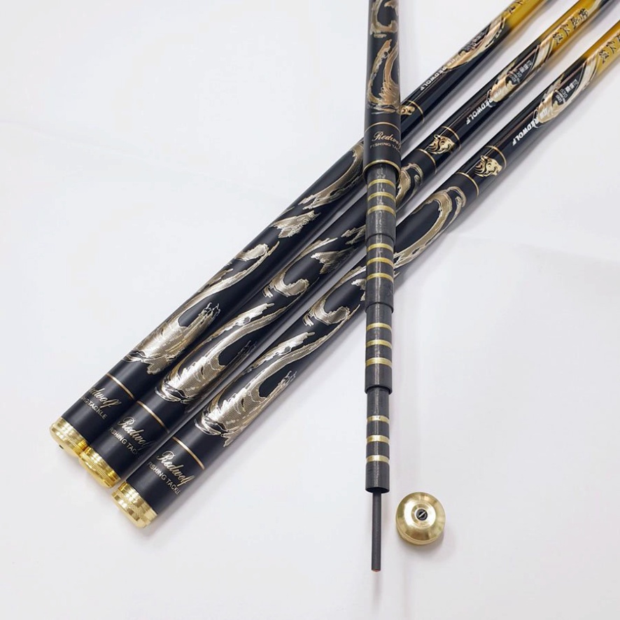 Cần câu tay Tiểu Ngư Vương 6H Câu Đơn Câu Đài Tặng Kèm Ngọn Phụ