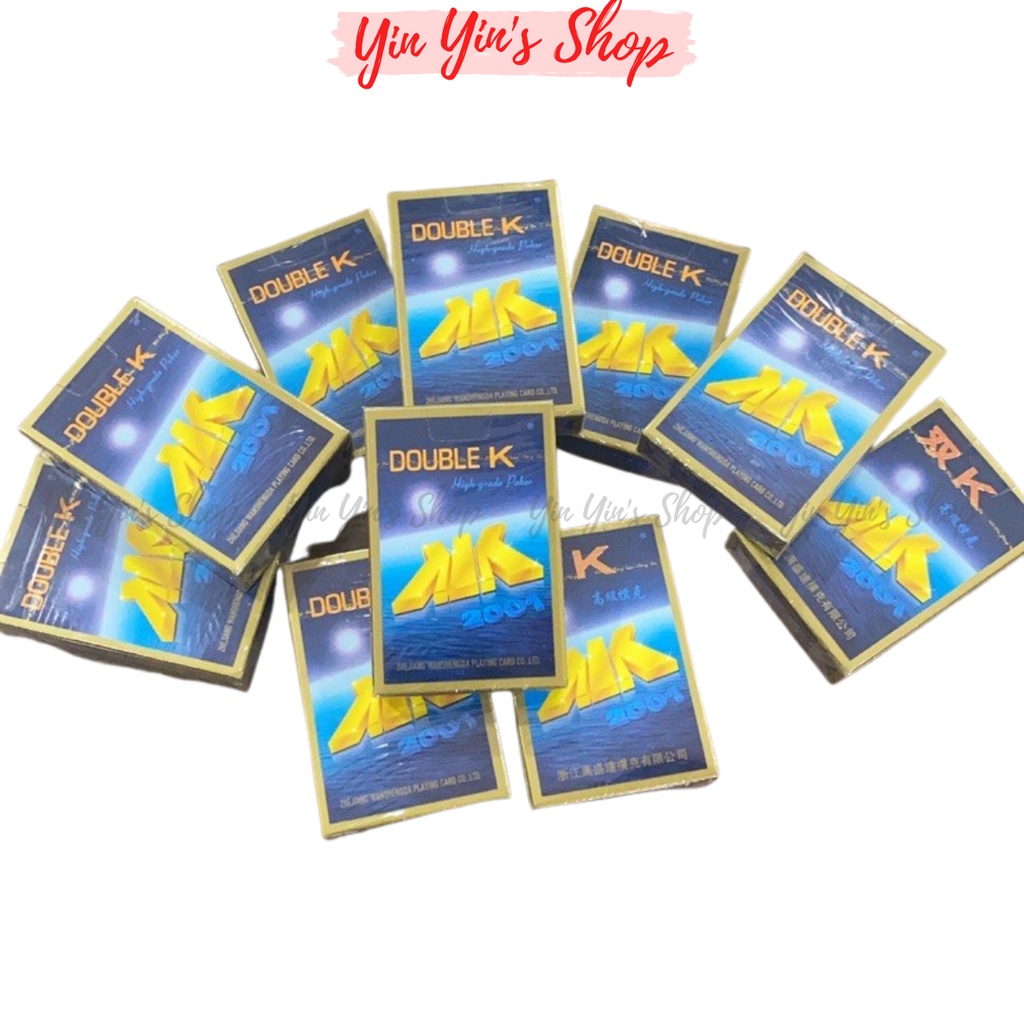 Bài Tây 52 lá Double K tú lơ khơ dùng chơi tiến lên, bài cào, xì dách