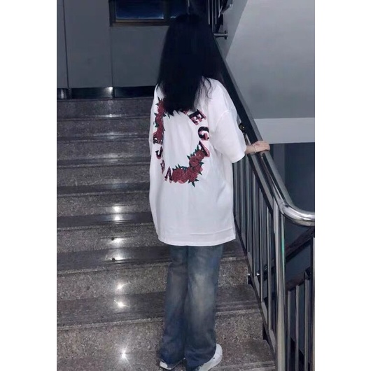 NRVP Áo Thun Unisex Mùa Hè Dáng Suông Tay Cộc Phong Cách Hàn Quốc Cho Nam Nữ