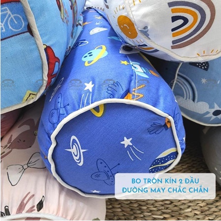 Gối ôm cho bé kích thước 20x60cm chất liệu 100% cotton mẫu người nhện-sanxuatchangagoi
