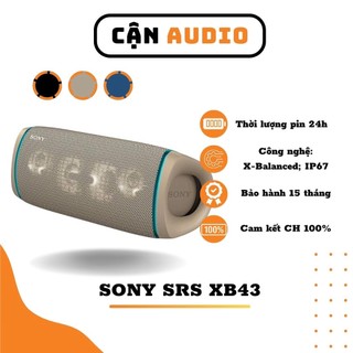 Loa bluetooth sony srs xb43 - cận audio