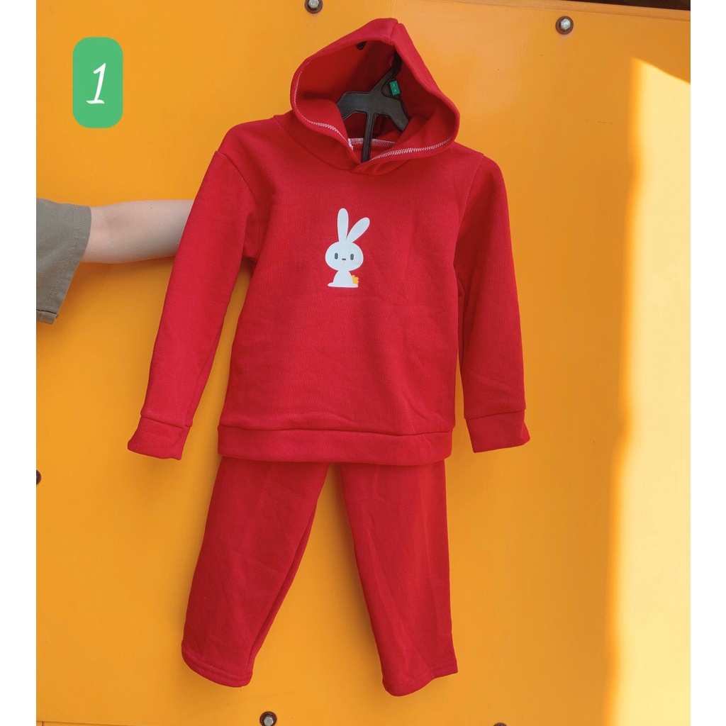 Bộ Nỉ Hoodie Nhiều Màu Cho Bé 2022 - Jumping Beans Official Store