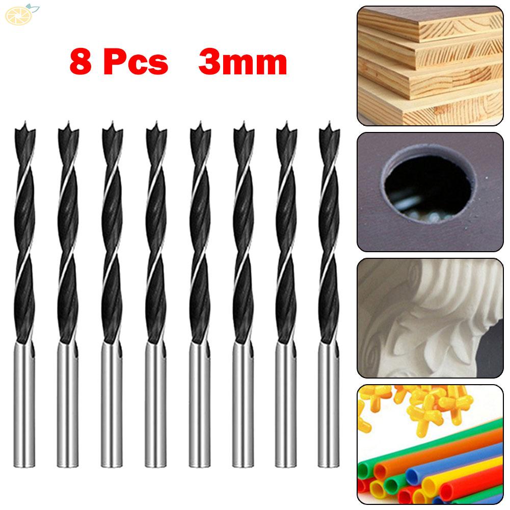 Bộ 8 Mũi Khoan 3MM Chất Liệu Thép Titan Cao Cấp