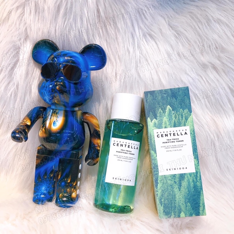 Nước hoa hồng Madagascar Centella Skin1004 Tea Trica Relief - 100ml - XANH LÁ