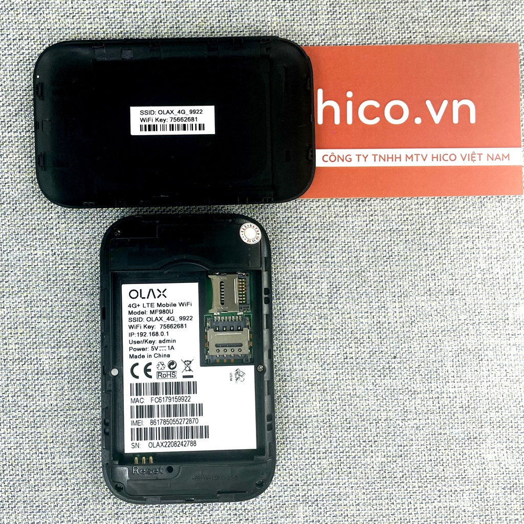 Bộ phát wifi 4G Olax Wd680 elite , MF980U cục phát di động cầm tay, pin 2100mAh, kết nối 10 thiết bị, hàng chính hãng.