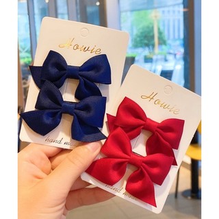 Set Kẹp Tóc Nơ Dễ Thương Cho Bé Gái
