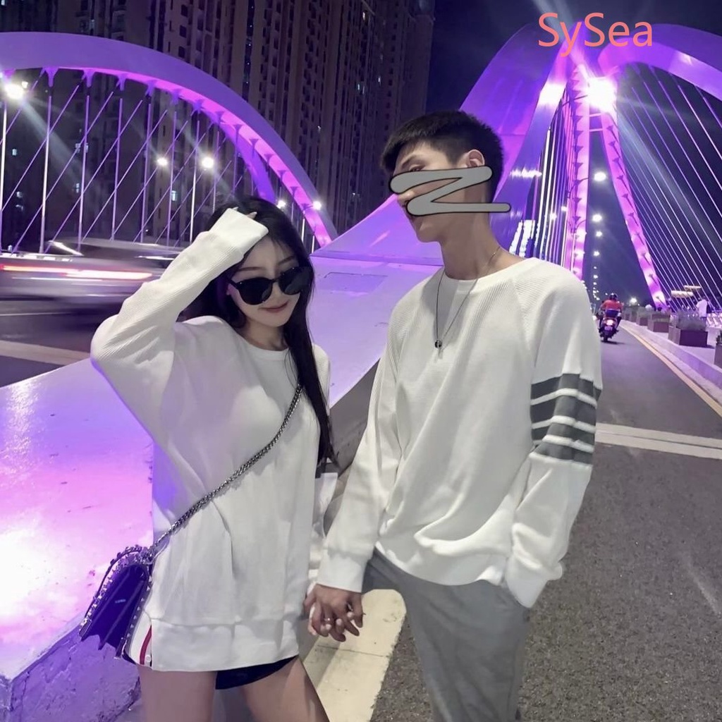 Áo Thun Nữ Cổ Tròn Sọc Ngang Plus size