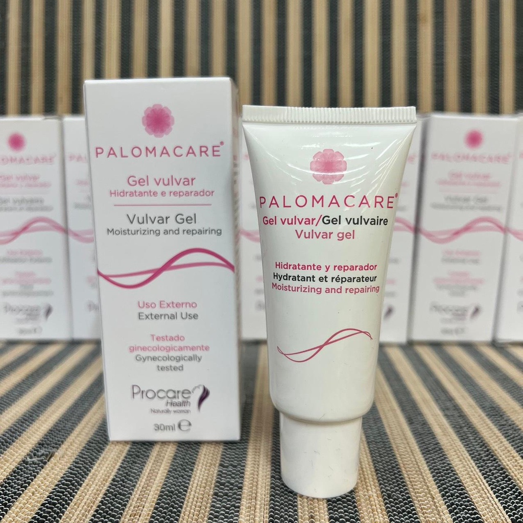 ( Dùng được với bcs) Gel phụ khoa dưỡng ẩm và phục hồi PALOMACARE procare vulvar gel 30ml