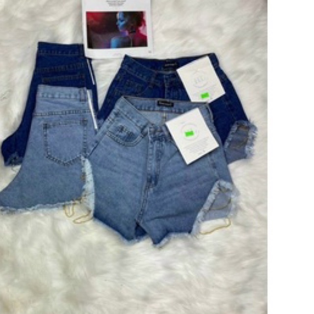 Quần short jean đan dây xích xZvsexy 💕💕💕💕