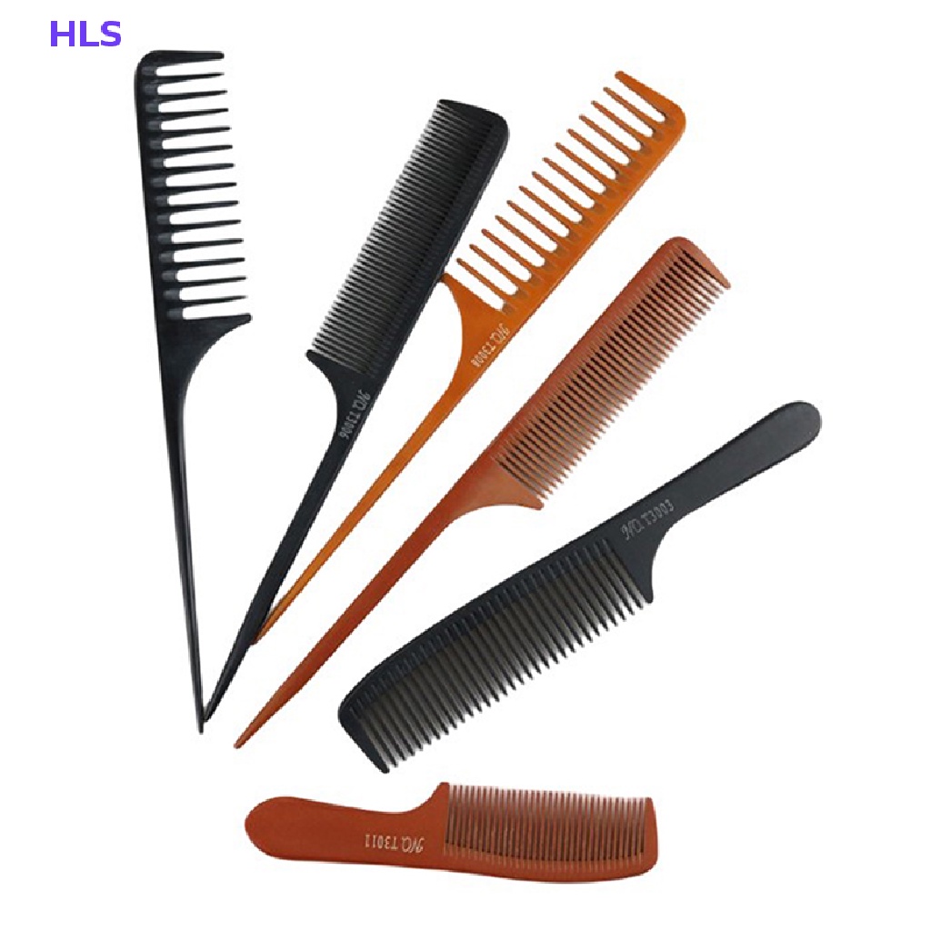 1 Lược Chải Tóc Chống Tĩnh Điện Bằng Gỗ Màu Đen