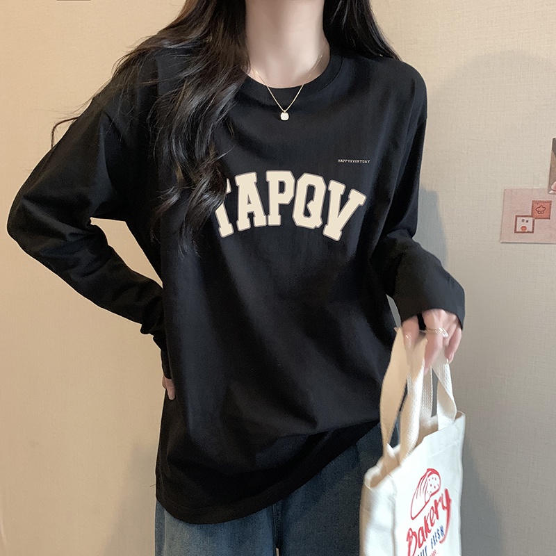 NRVP Áo Thun Nữ Dài Tay Thời Trang Hàn Quốc 2023