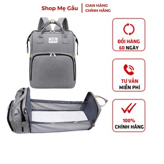 Balo Bỉm Sữa Đa Năng Cho Mẹ Và Bé Kiêm Nôi Di Động Gấp Gọn Sunshine Có Ngăn Giữ Nhiệt -  Ba Lô Trẻ Em Đa Năng Kèm Giường