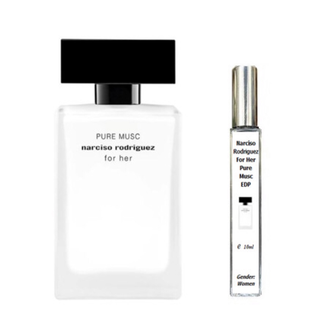[Mẫu thử nước hoa 10ml] Narciso Rodriguez For Her Pure Musc Eau de Parfum