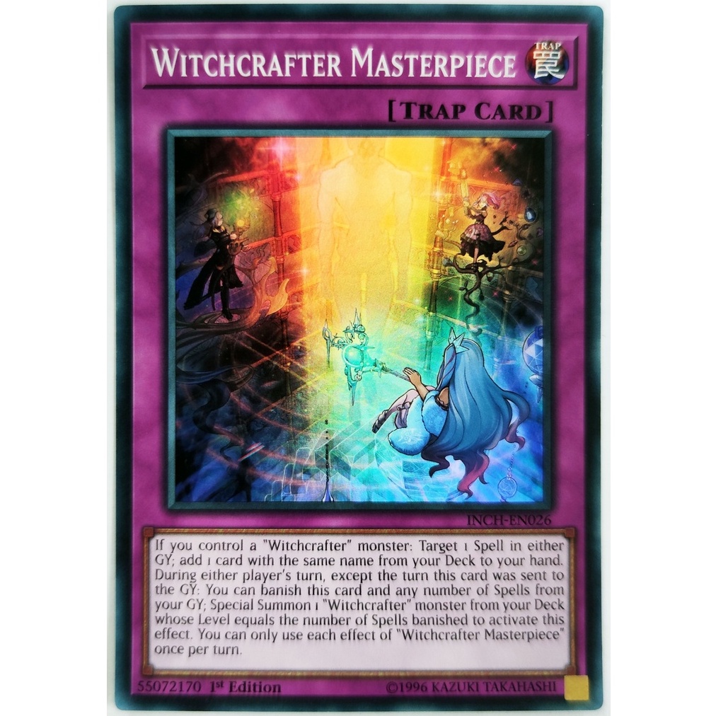 [Thẻ Yugioh] Witchcrafter Masterpiece |EN| Super Rare
