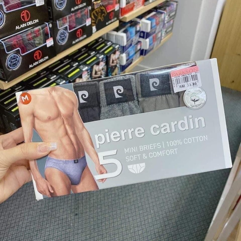 Sét 5 quần sịp Pierre Cardin , Sét 5 quần sịp Nautica auth