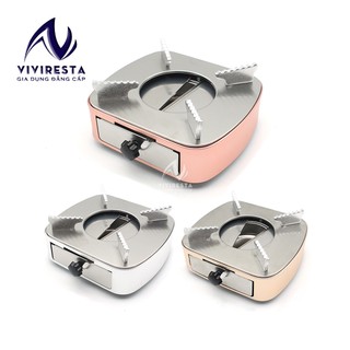 Bếp cồn inox không gỉ, bếp cồn du lịch nhập khẩu cao cấp