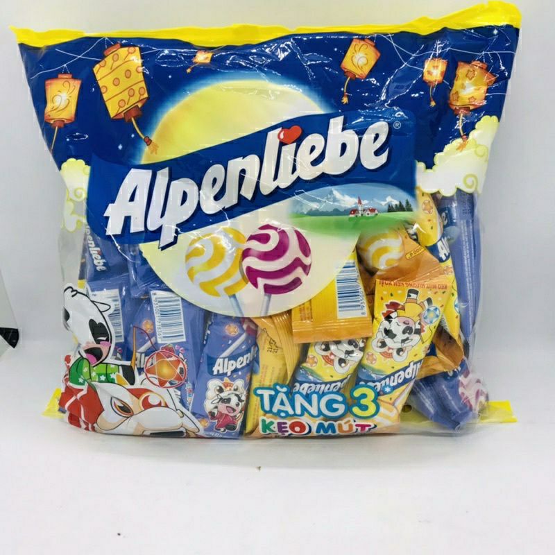 kẹo mút Alpenliebe hương quả mọng/ kem xoài bịch 39 que