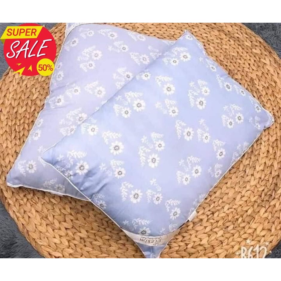 Gối đầu thoáng khí khử khuẩn EVERON cao cấp giúp ngủ ngon giảm mệt mỏi đau nhức cổ vai gáy