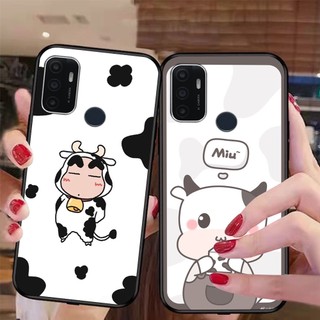 Ốp lưng điện thoại oppo a53 bò sữa dễ thương