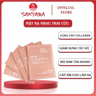 Mặt nạ nhau thai cừu cuống rốn tế bào gốc Rwine Beauty Nhật Bản dưỡng ẩm tái tạo da