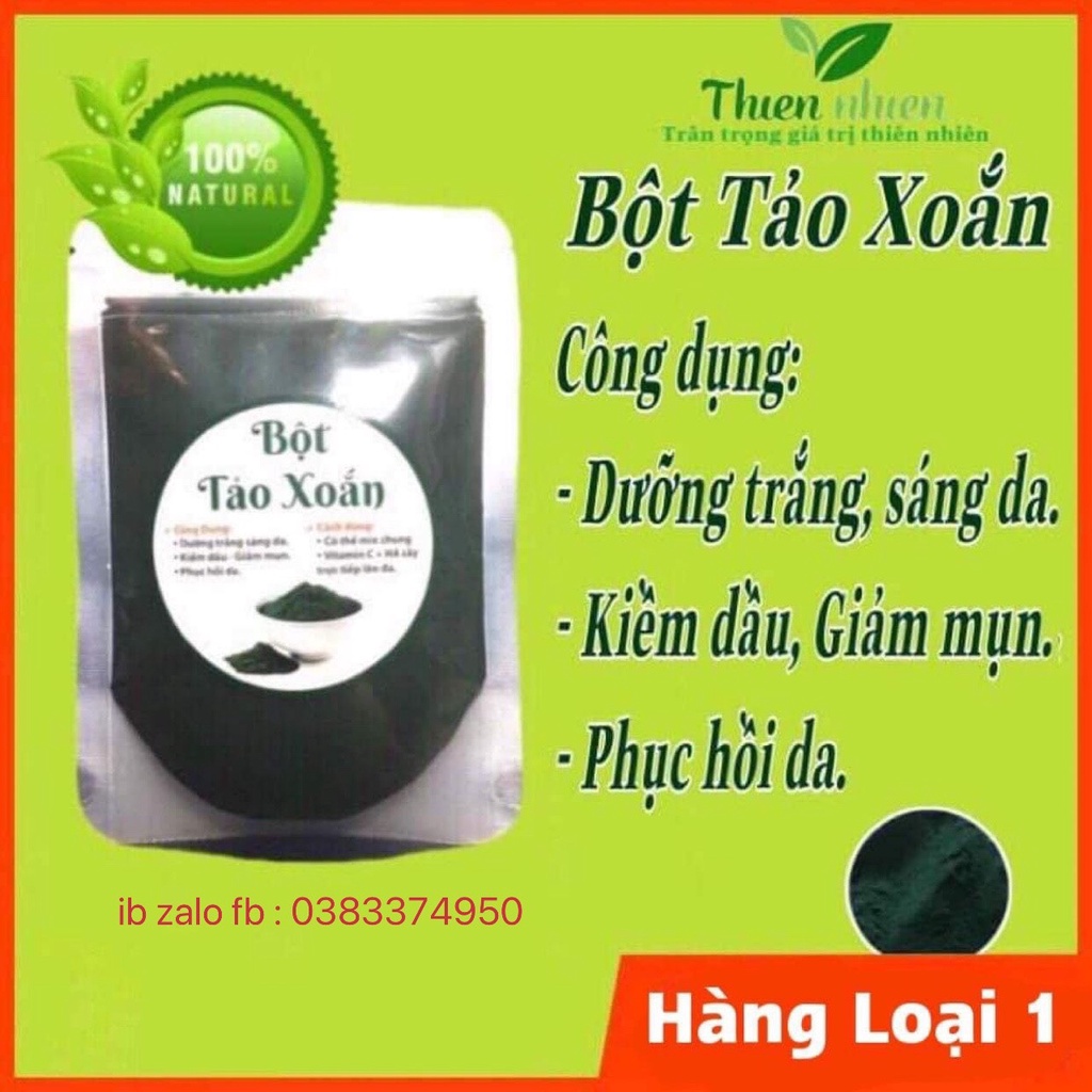 Bột tảo xoắn gói 100gram
