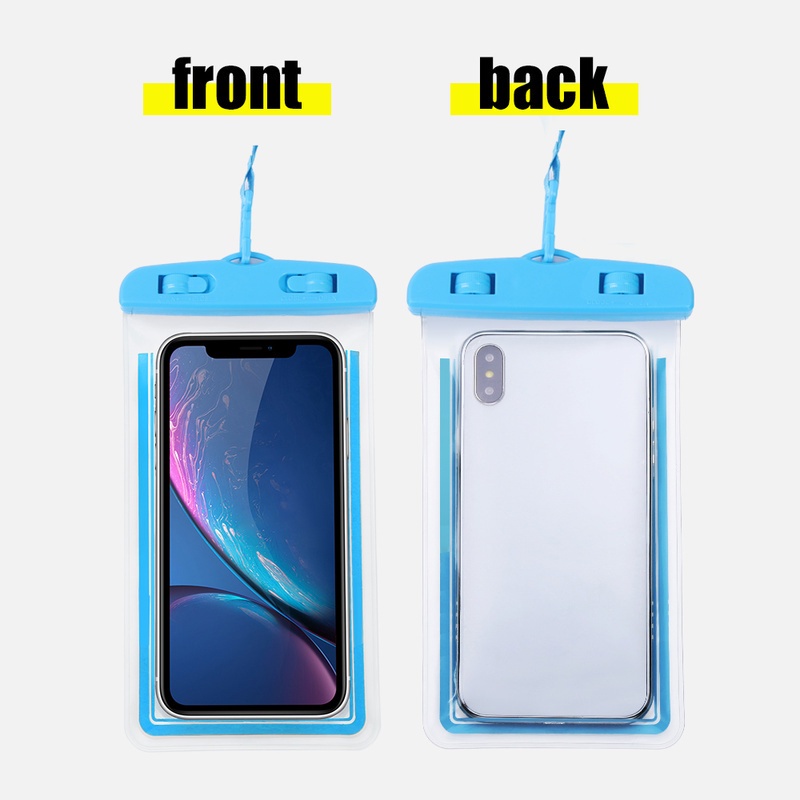 Túi Đựng Điện Thoại Trong Suốt Chống Thấm Nước Đeo Cổ Tiện Dụng Khi Đi Bơi / Lặn