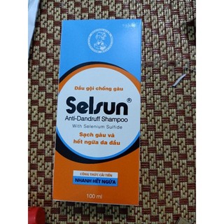 (Date mới ) Dầu gội chống gàu Selsun 100ml