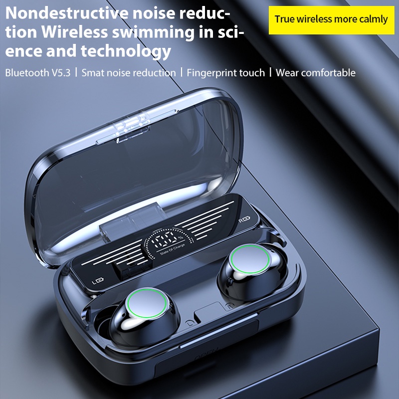 Tai Nghe Nhét Tai Không Dây Bluetooth Kỹ Thuật Số Kèm Hộp Sạc BQ10 TWS