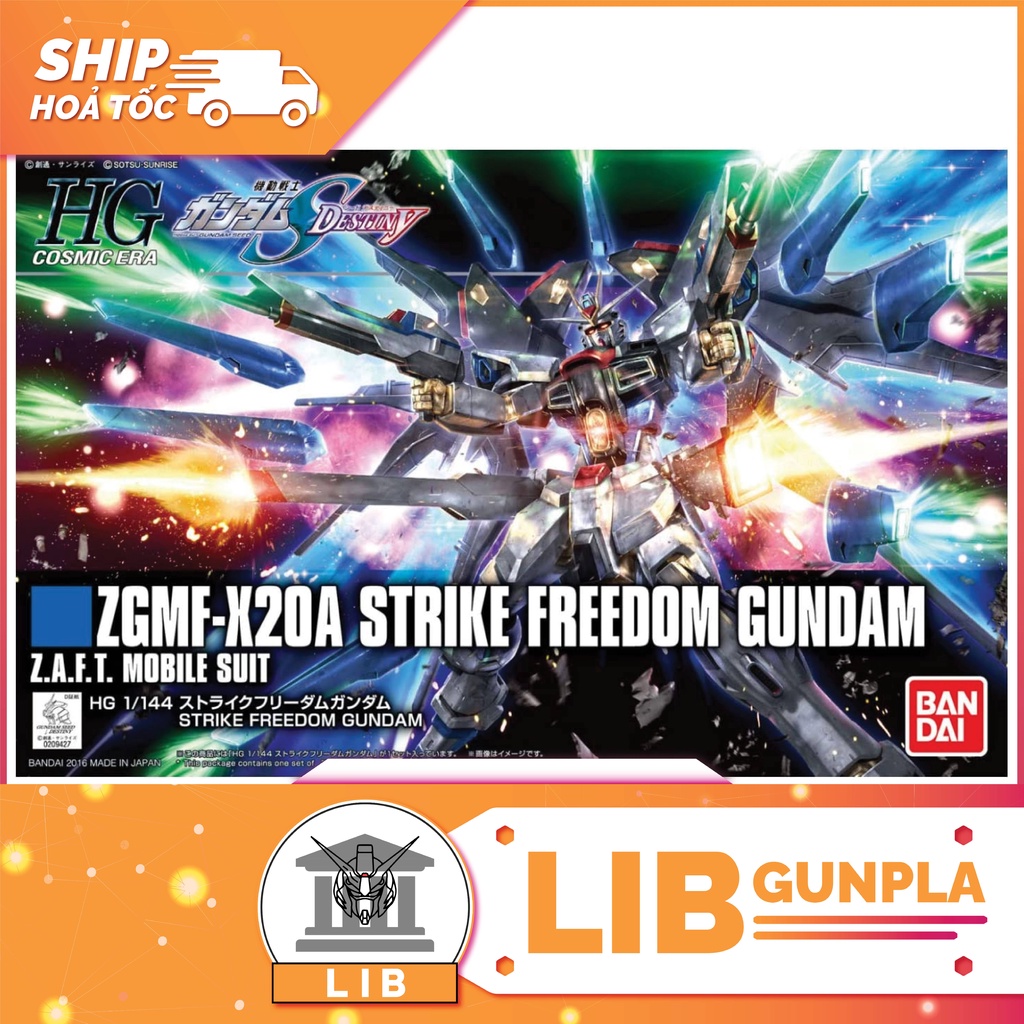 Mô hình lắp ráp Gundam HG CE Strike Freedom Gundam