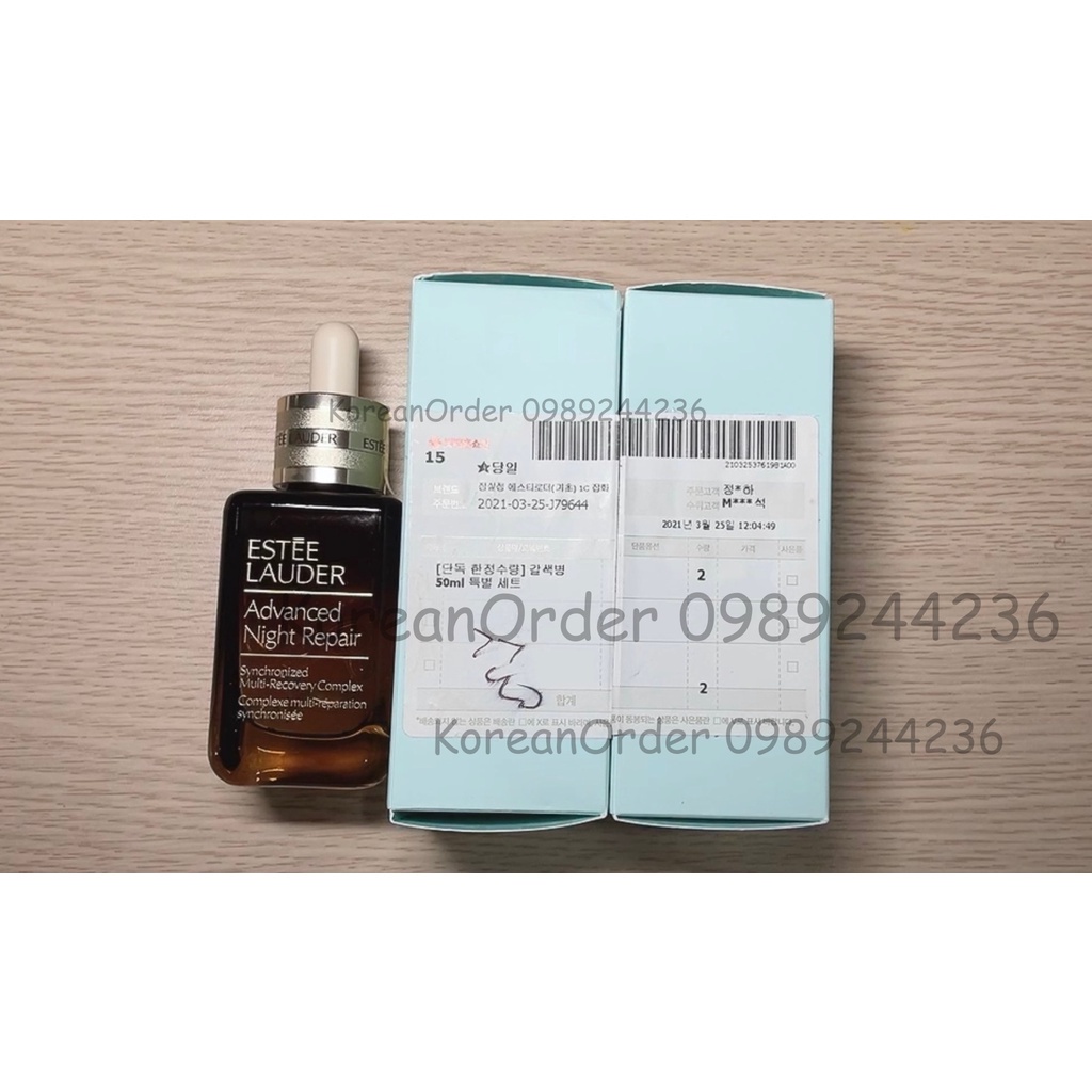 Dòng dưỡng mặt và mắt chống lão hóa ET Advanced Night Repair fullsize và mini MCM