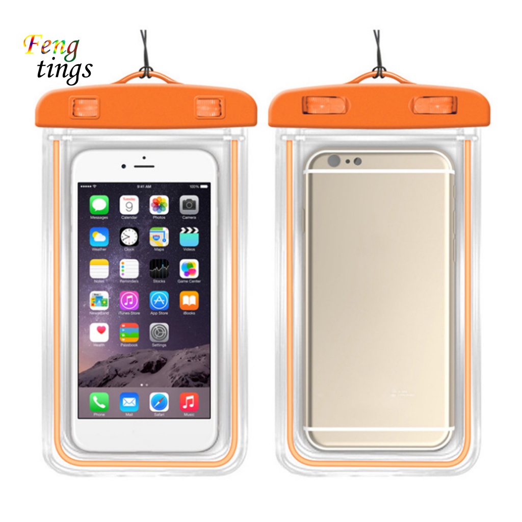 Túi Đựng Điện Thoại Bằng TPU Chống Thấm Nước Tiện Dụng Khi Đi Bơi