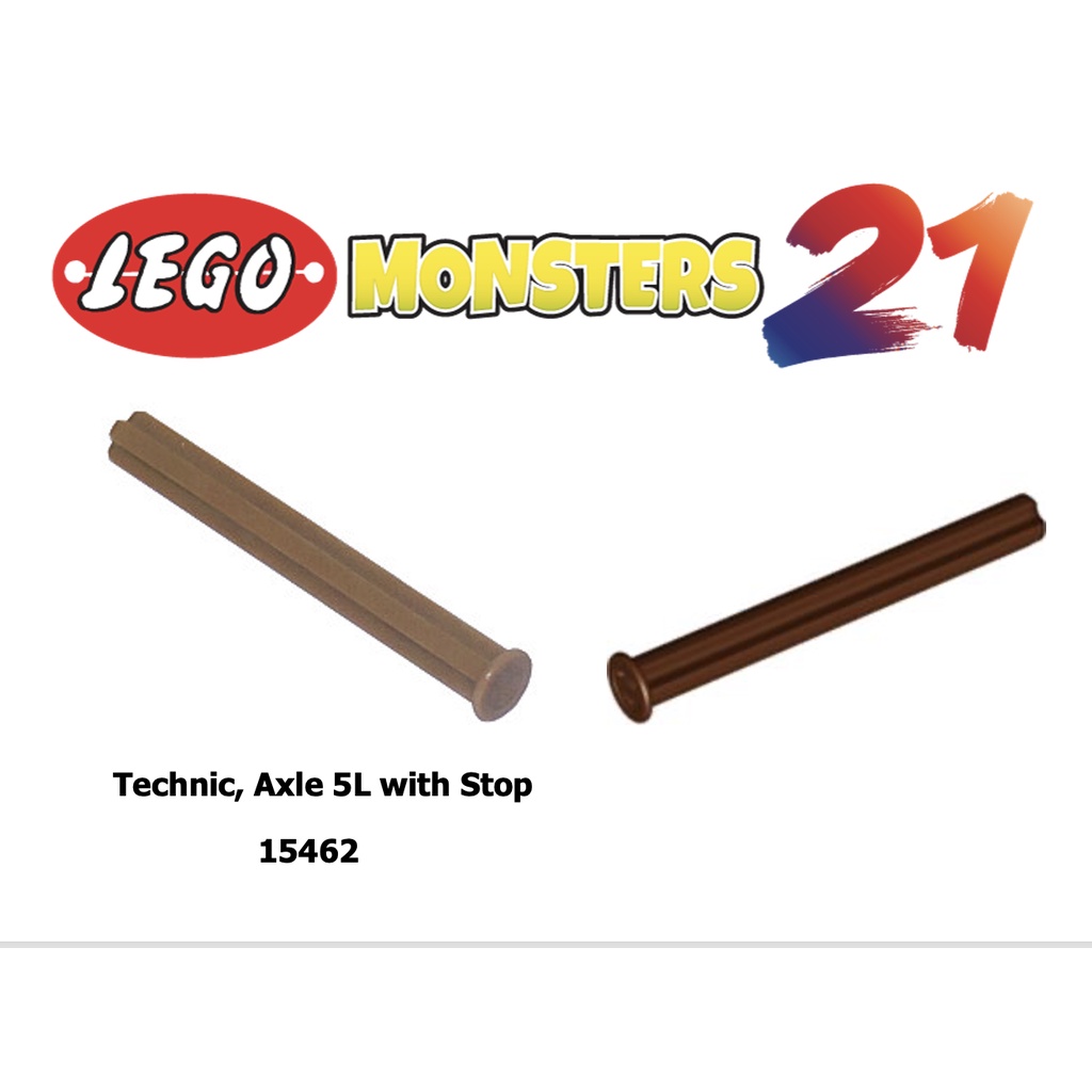 -Lego chính hãng, Chi tiết kỹ thuật, Trục 5 L có điểm chặn- ID 15462