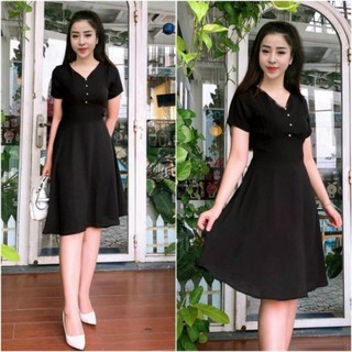 Đầm trẻ trung thiết kế xòe siêu xinh cho các nàng