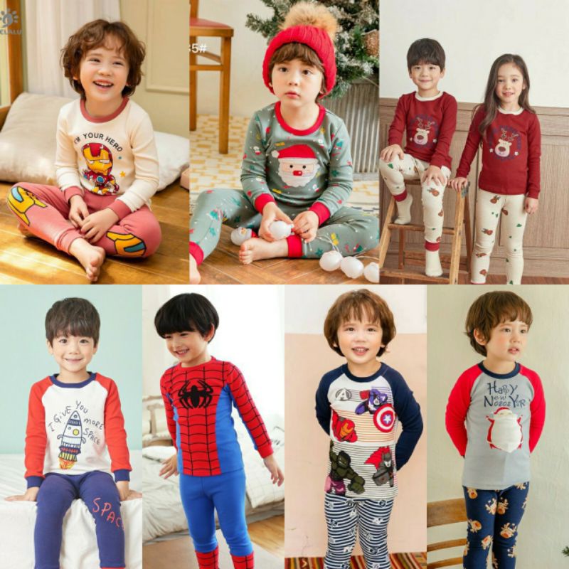 Bộ Belalu DÀY xuất hàn _ Chất thun cotton 4 chiều _ Mẫu bé trai 3