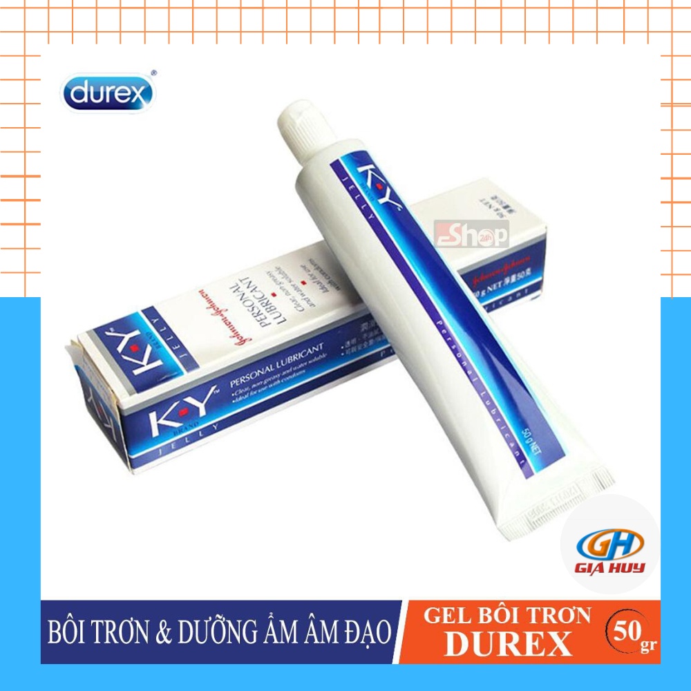 Gel bôi trơn Durex KY hàng chuẩn Thái Lan-  hộp 50g