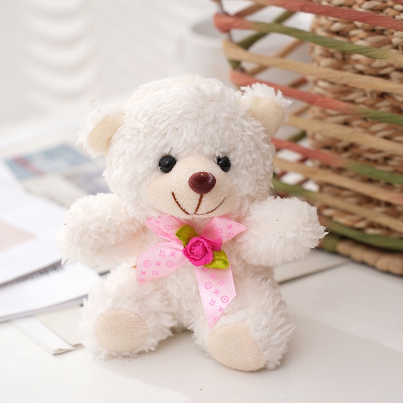 Móc treo trang trí balo, móc khoá gấu bông - Mẫu cao cấp - 12*11cm xinh xắn GB02