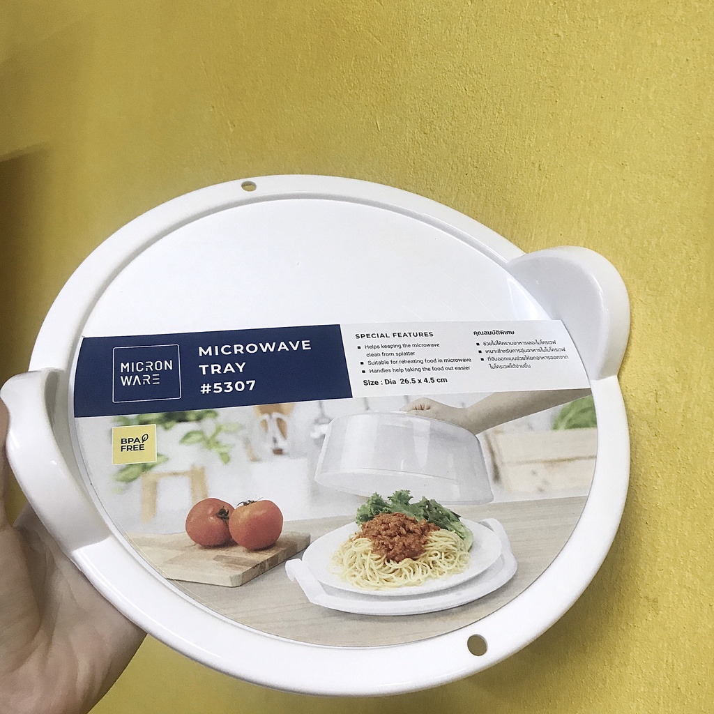 BỘ KHAY, NẮP NHỰA DÙNG TRONG LÒ VI SÓNG NK THÁI LAN