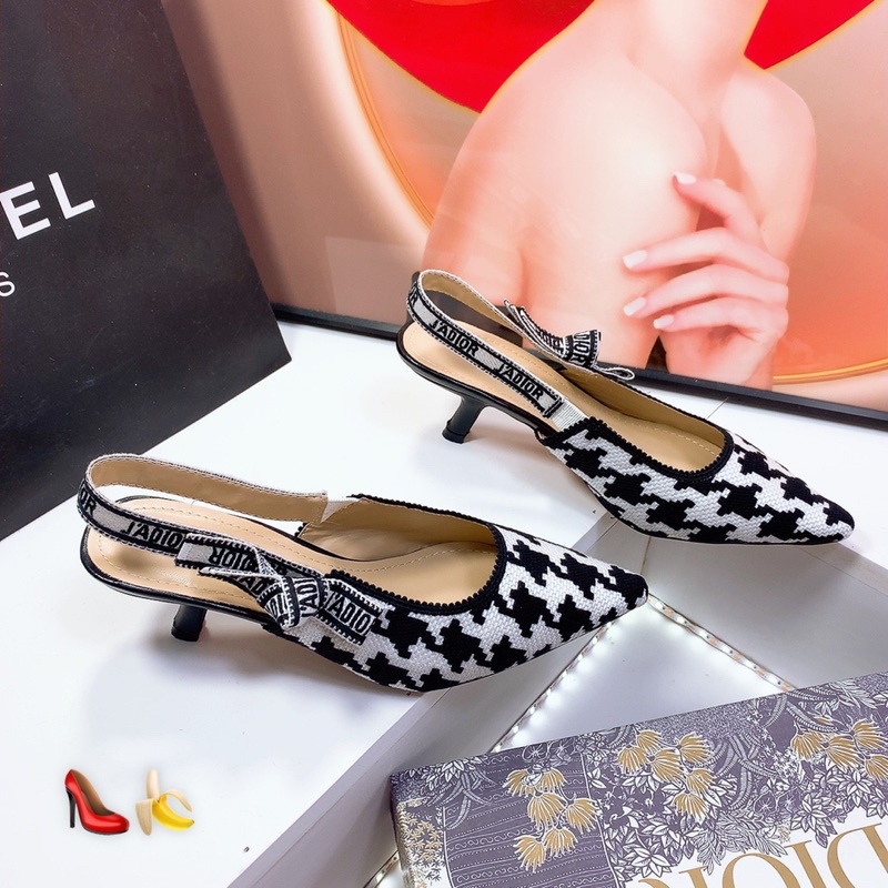 SANDAL CD GÓT NHÚ 6cm