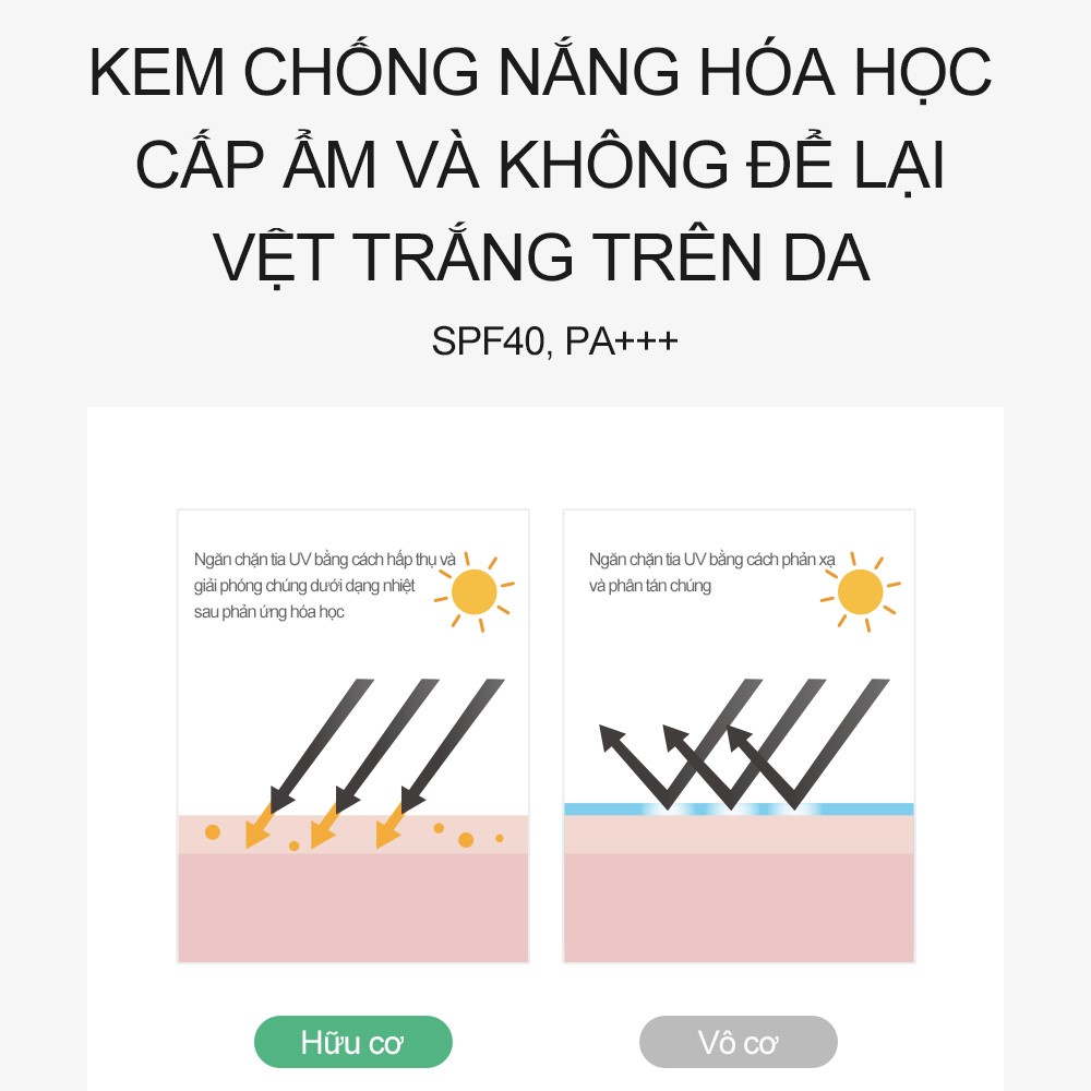 Kem chống nắng rau má (Centella Asiatica) Derma Factory CICA 66% Suncream 30g