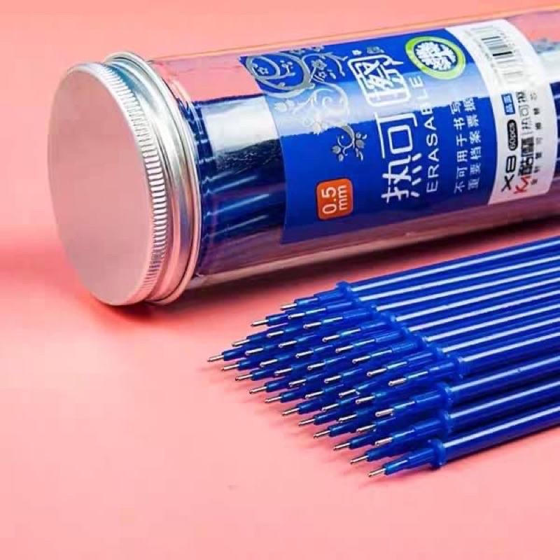 Ruột bút bay mực ( hộp 100 ruột , kèm 2 bút )
