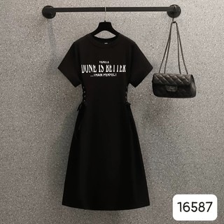 Đầm BIGSIZE  c ộ t e o DONE 16587