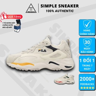 Giày Fila Ray Tracer Chính Hãng 💙FREESHIP💙 Fila Korea Ray Tracer Yellow - Giày Sneaker Thể Thao Nữ Fila - Simple Sneaker