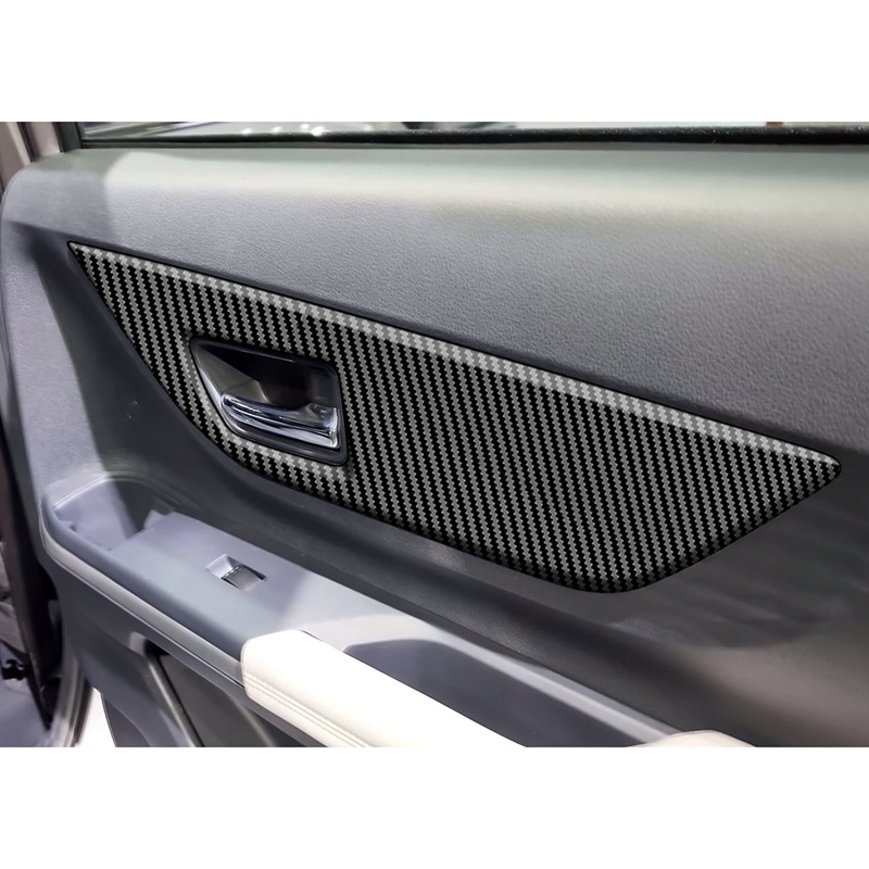 Khung Viền Sợi Carbon Trang Trí Nội Thất Xe Hơi Toyota Veloz Avanza 2022 +
